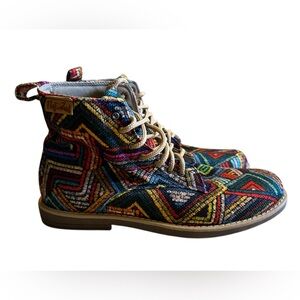 Colorful Patterned Boots by Hey Dude